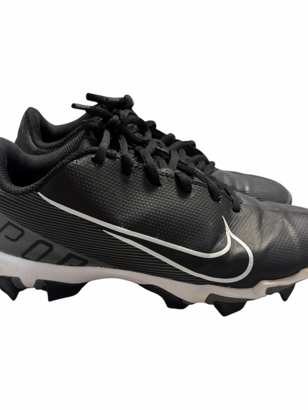 Nike Fastflex Youth Baseball Cleats Black
White Size 4.5Y CZ4984-009